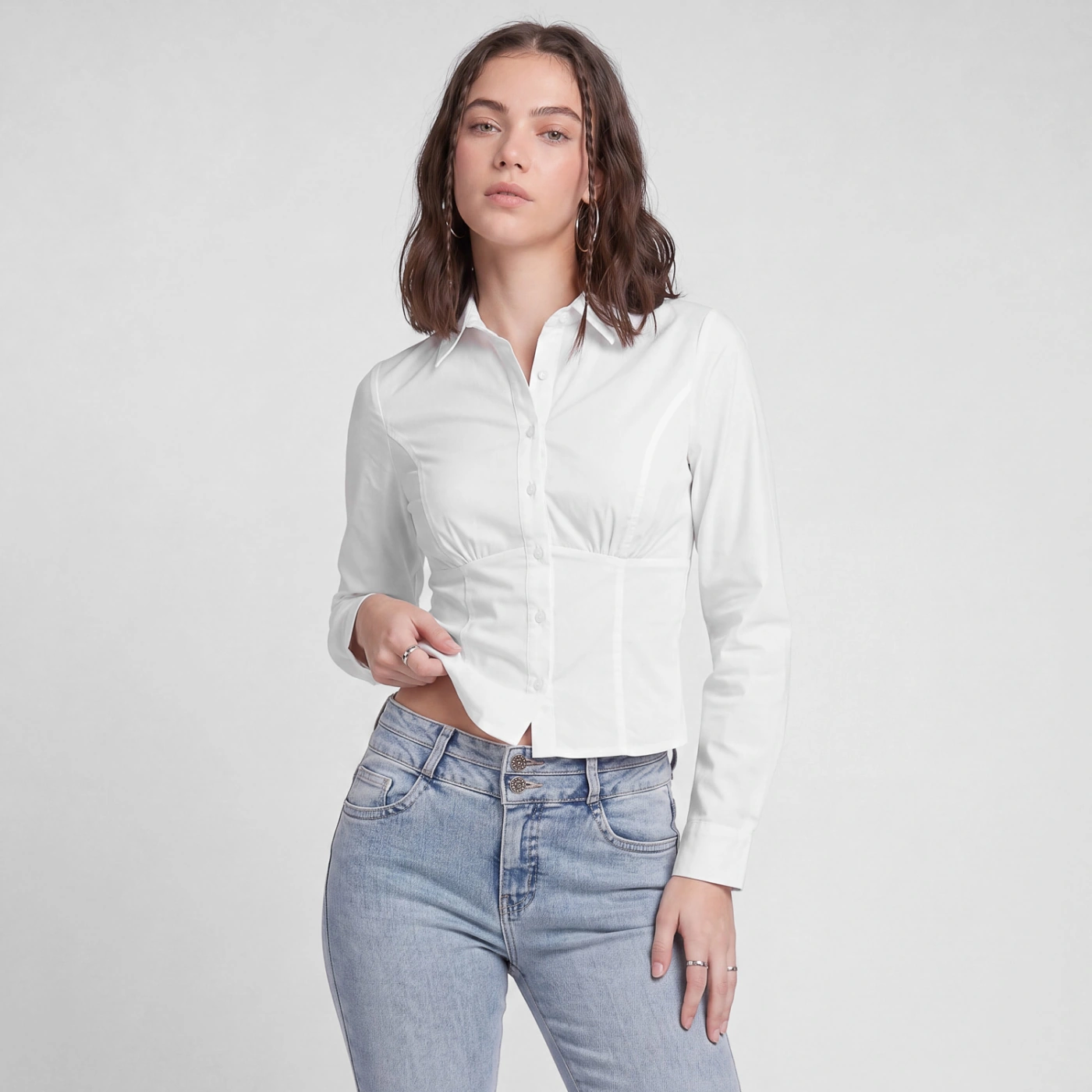 BLUSA MANGA LARGA MUJER SQUEEZE ZAFIRIA - 1