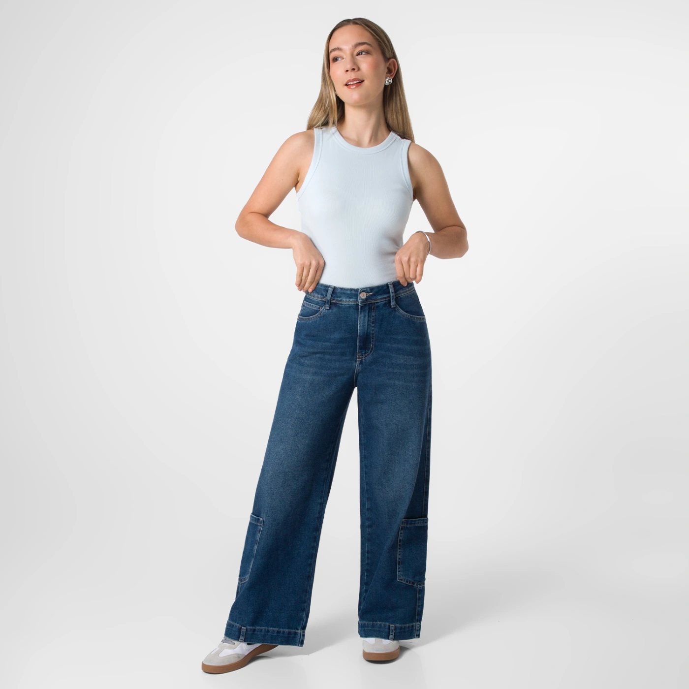 JEAN WIDE LEG MUJER SQUEEZE ARIXA - 2