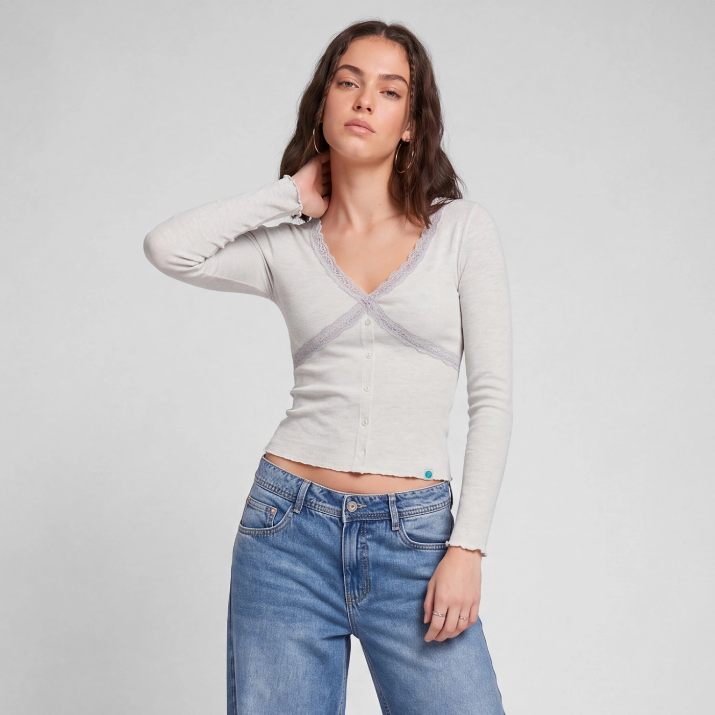 POLO MANGA LARGA MUJER SQUEEZE KALEDY - 1