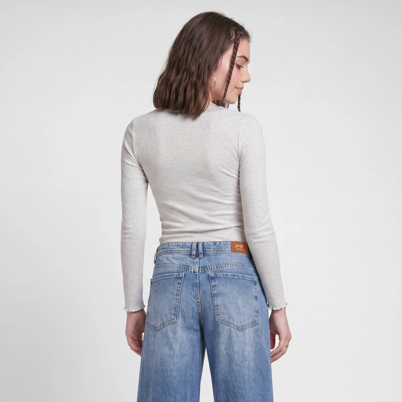 POLO MANGA LARGA MUJER SQUEEZE KALEDY - 3