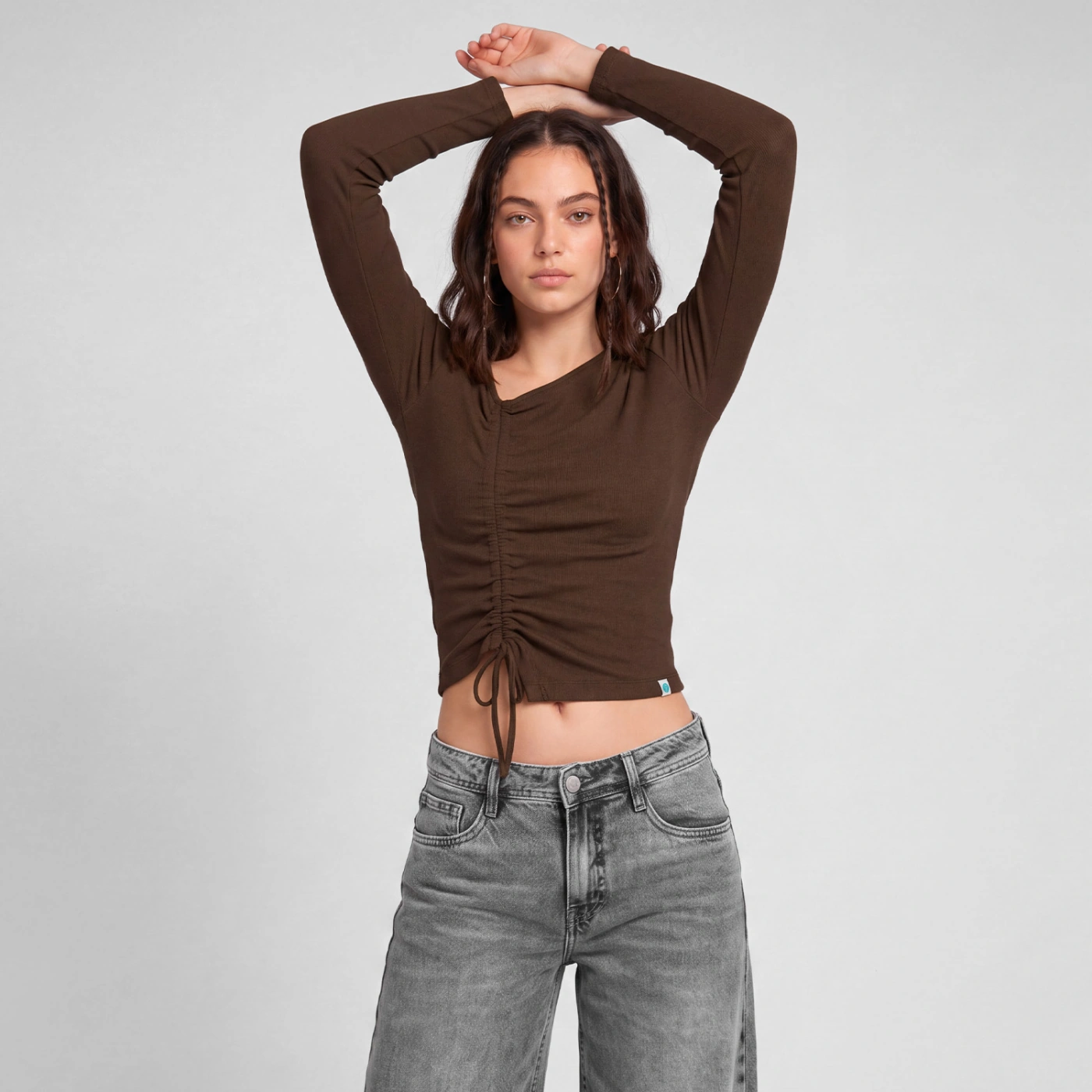 POLO MANGA LARGA MUJER SQUEEZE KALEDY - 1
