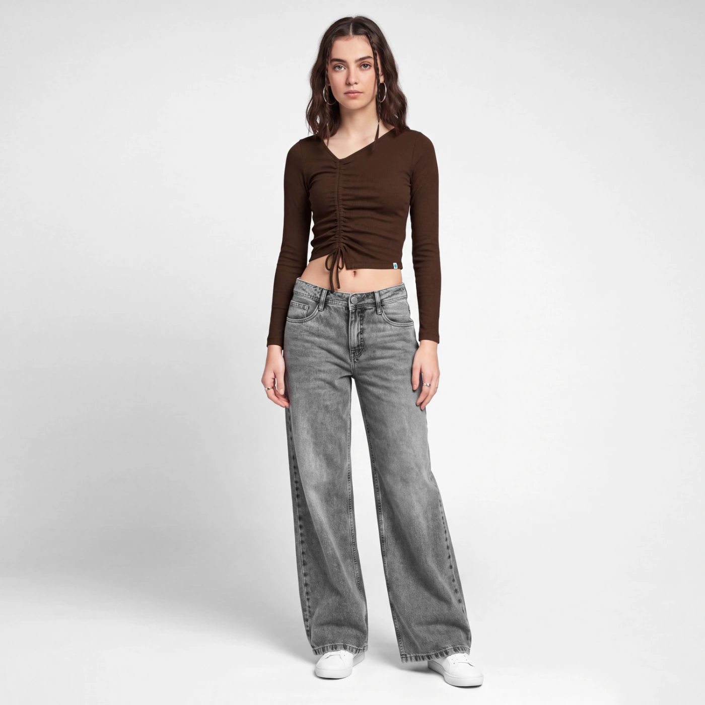 POLO MANGA LARGA MUJER SQUEEZE KALEDY - 2