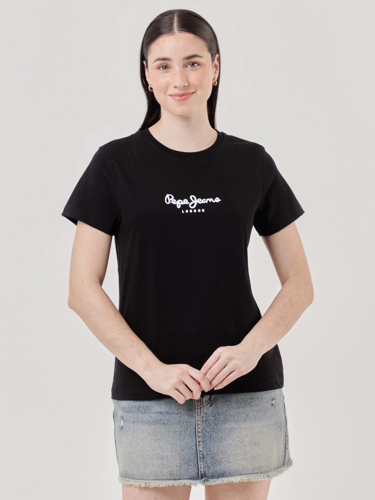 POLO MANGA CORTA ALGODÓN MUJER PEPE JEANS - 1