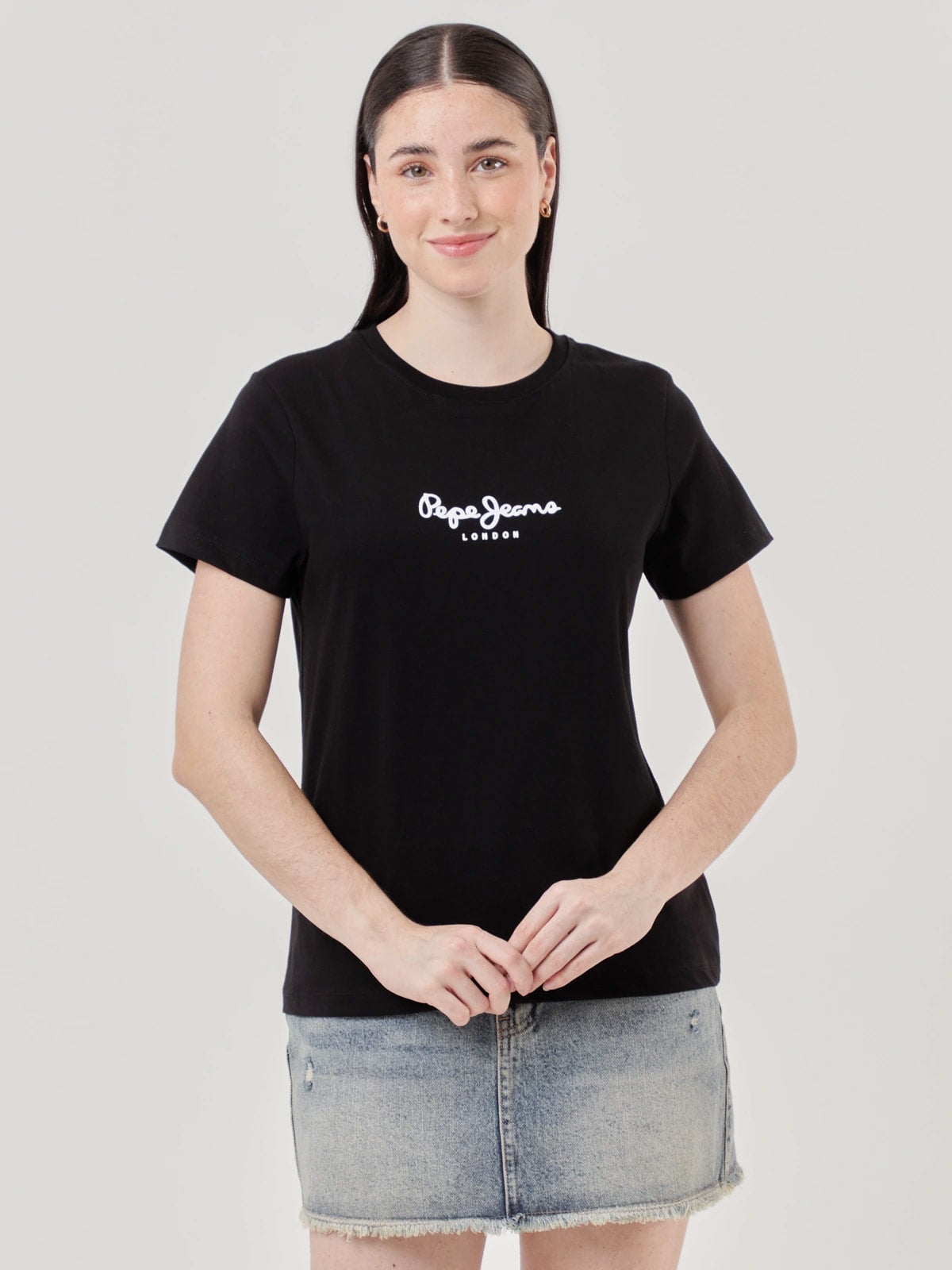 POLO MANGA CORTA ALGODÓN MUJER PEPE JEANS - 1