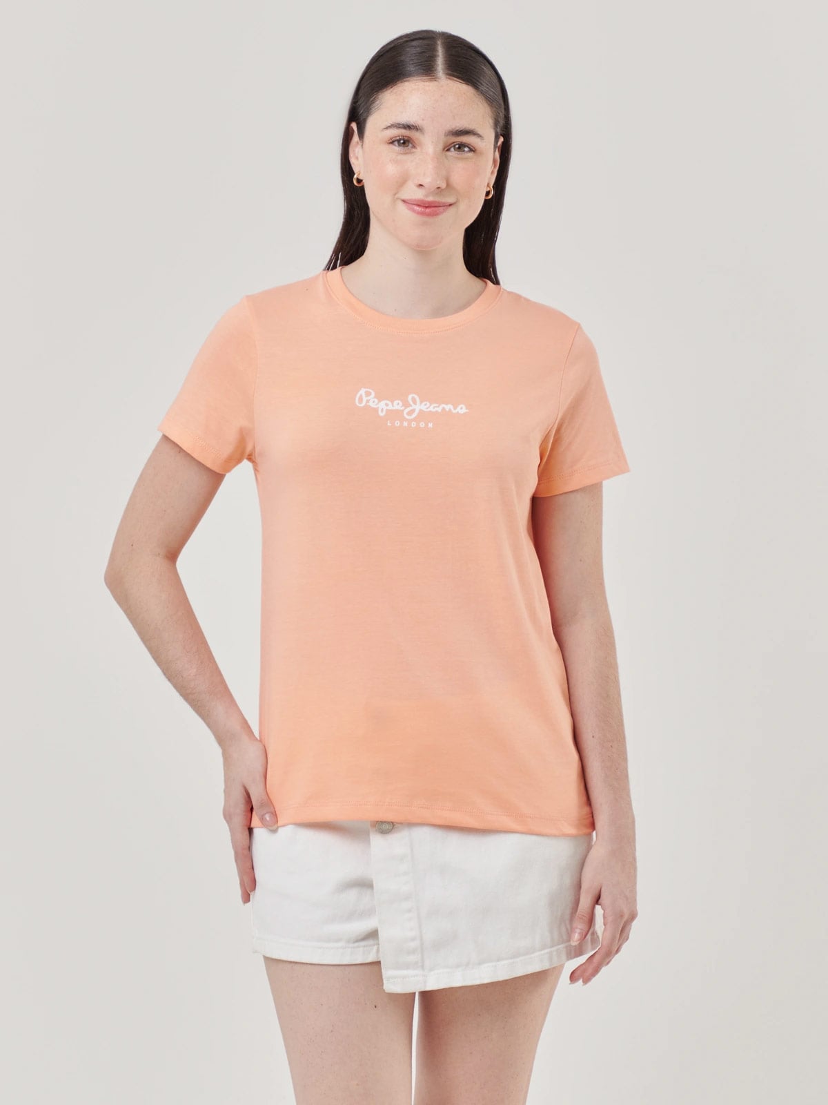 POLO MANGA CORTA ALGODÓN MUJER PEPE JEANS - 1