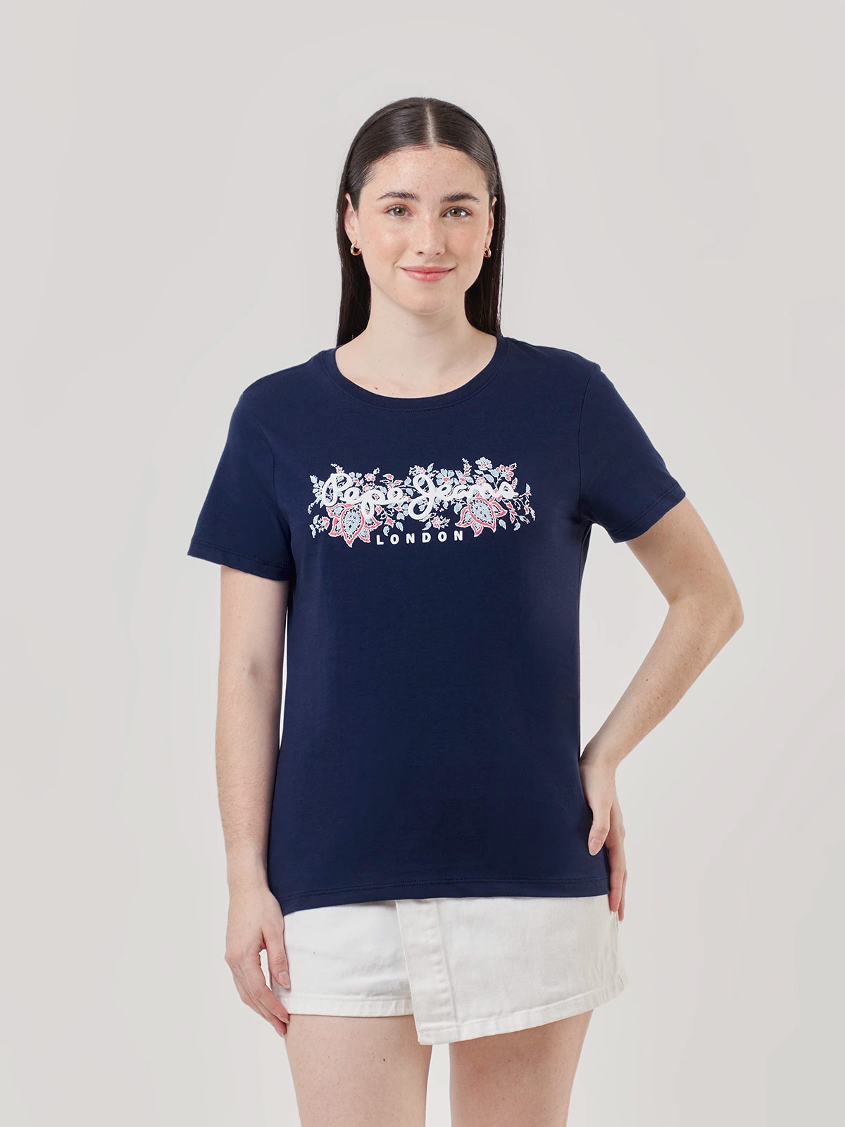 POLO MANGA CORTA ALGODÓN MUJER PEPE JEANS - 1