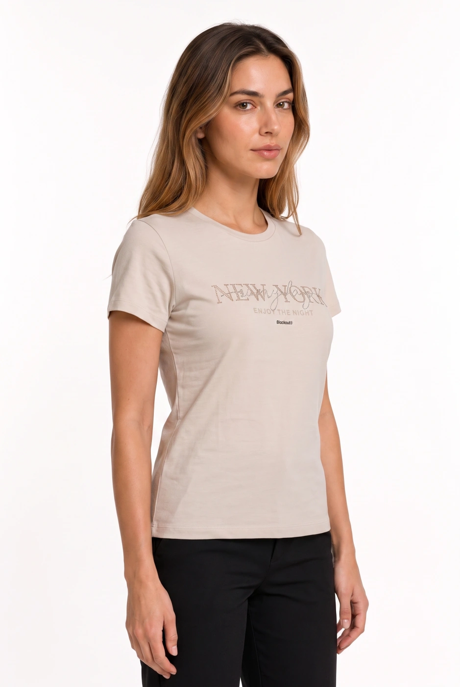 POLO ALGODÓN MANGA CORTA MUJER BLACKOUT M26 - 2