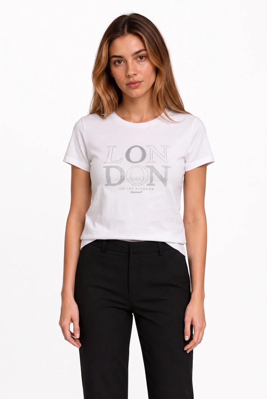 POLO ALGODÓN MANGA CORTA MUJER BLACKOUT - 1