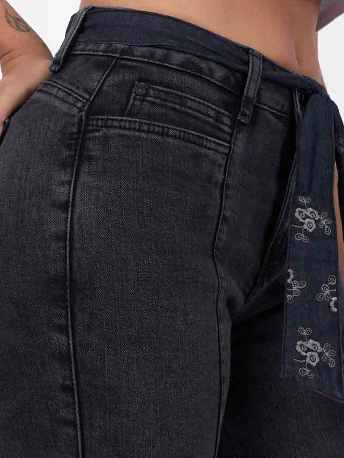 JEANS ALGODÓN RECTO MUJER BRONCO - 4