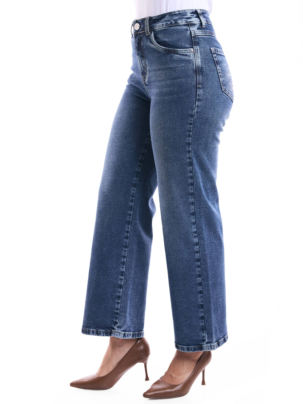 JEANS ALGODÓN STRAIGHT MUJER METAL JEANS ROSALINDA - 3