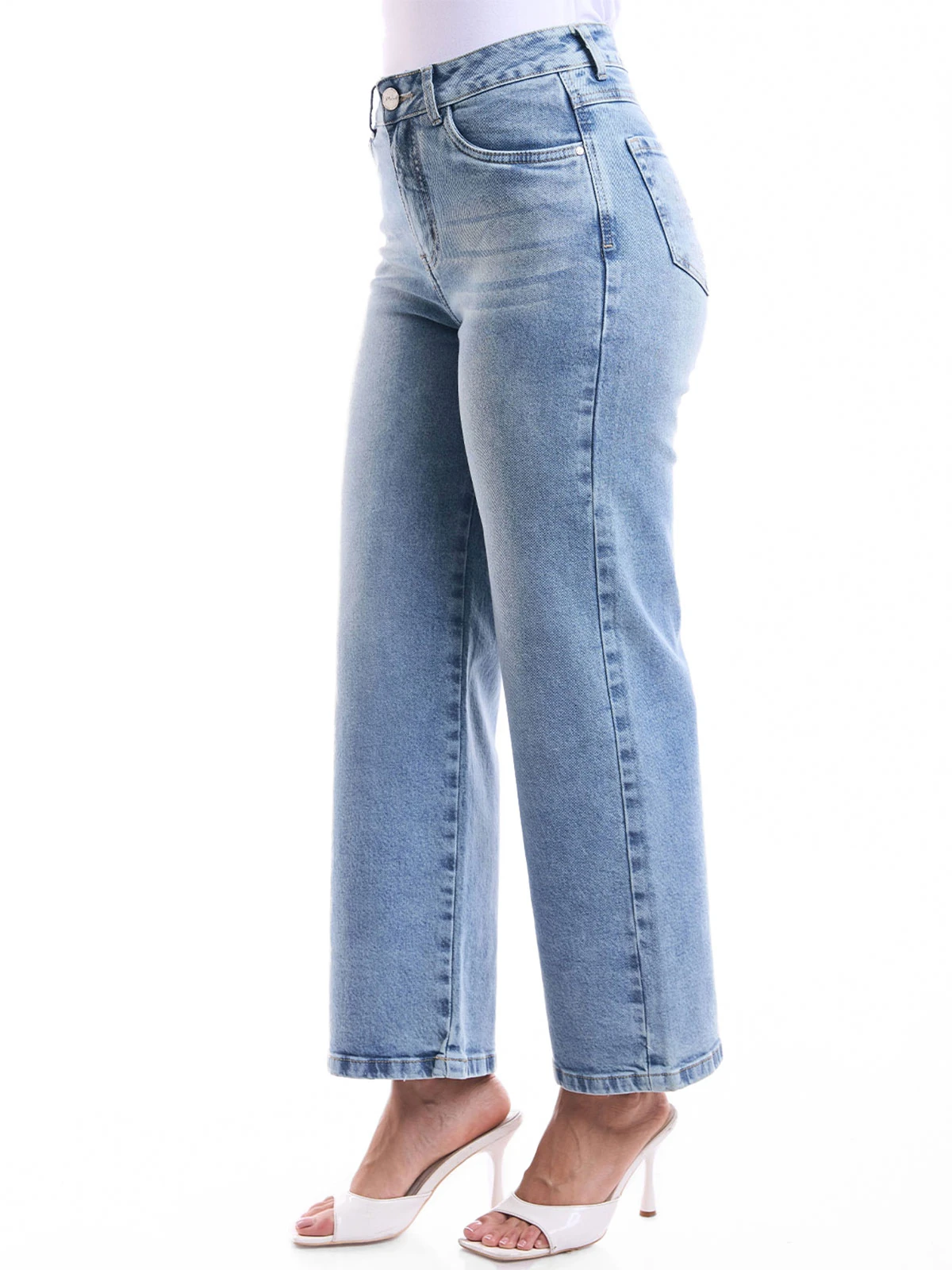 JEANS ALGODÓN STRAIGHT MUJER METAL JEANS ROSALINDA  - 3