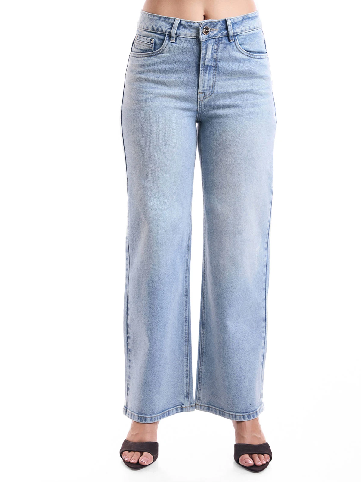 JEANS ALGODÓN STRAIGHT MUJER METAL JEANS ROSALIA - 2
