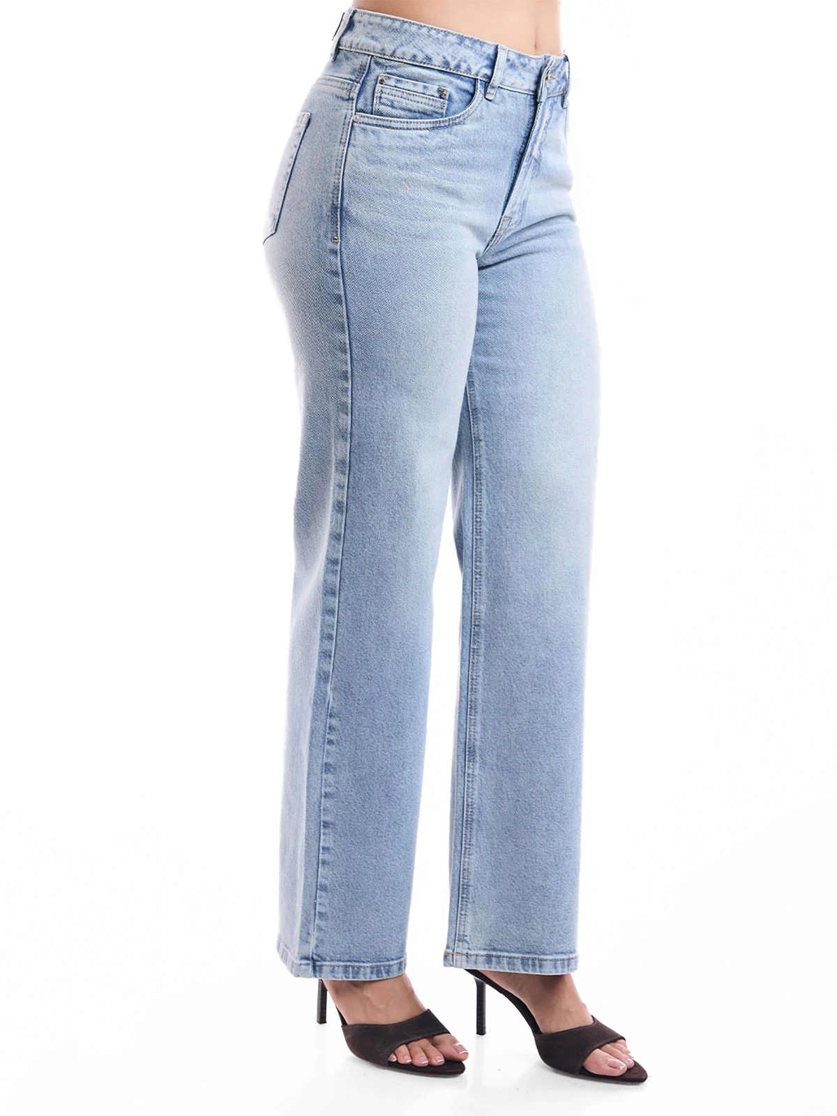 JEANS ALGODÓN STRAIGHT MUJER METAL JEANS ROSALIA - 4