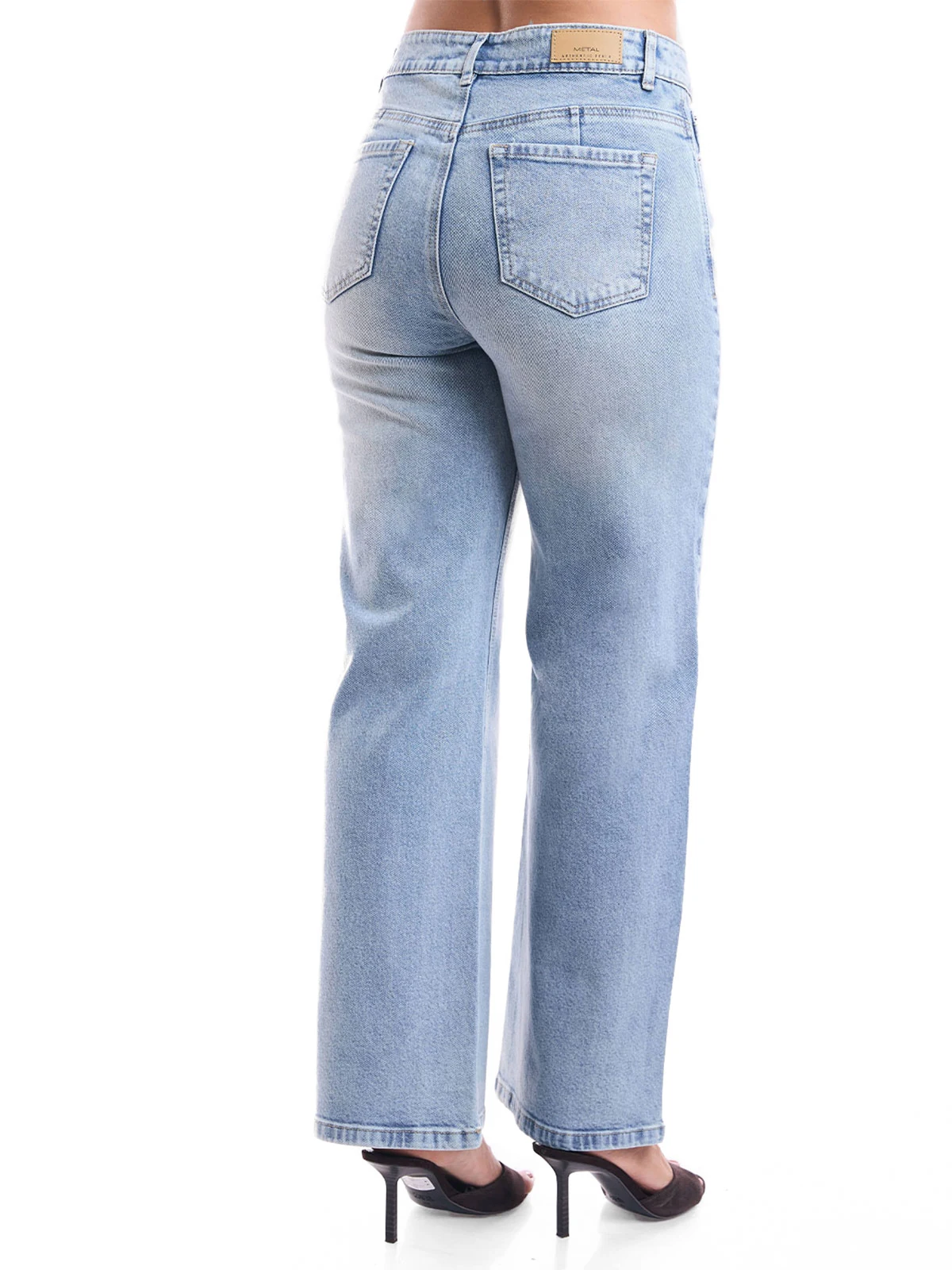 JEANS ALGODÓN STRAIGHT MUJER METAL JEANS ROSALIA - 5