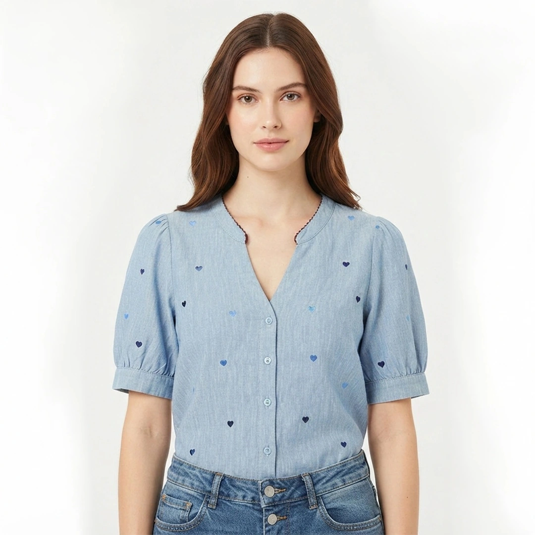 BLUSA MUJER SODA BLUES FARID - 1