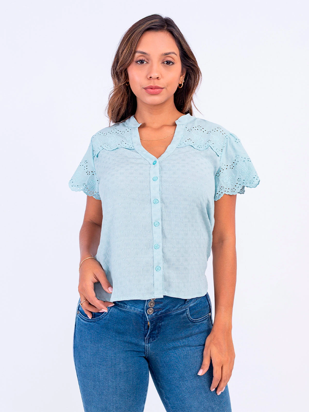 BLUSA MUJER SODA BLUES HANIA - 1