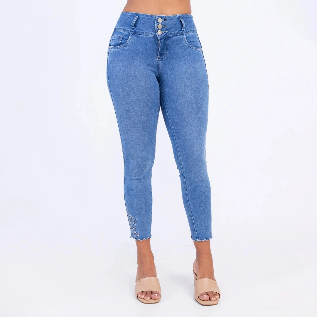 JEAN SKINNY MUJER SODA BLUES KLESY - 1