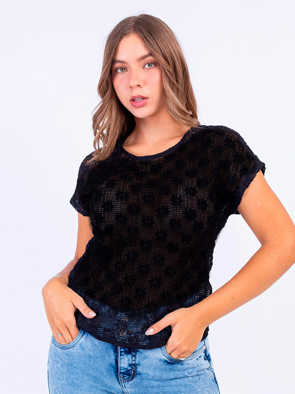 POLO MUJER SODA BLUES CAMET - 2