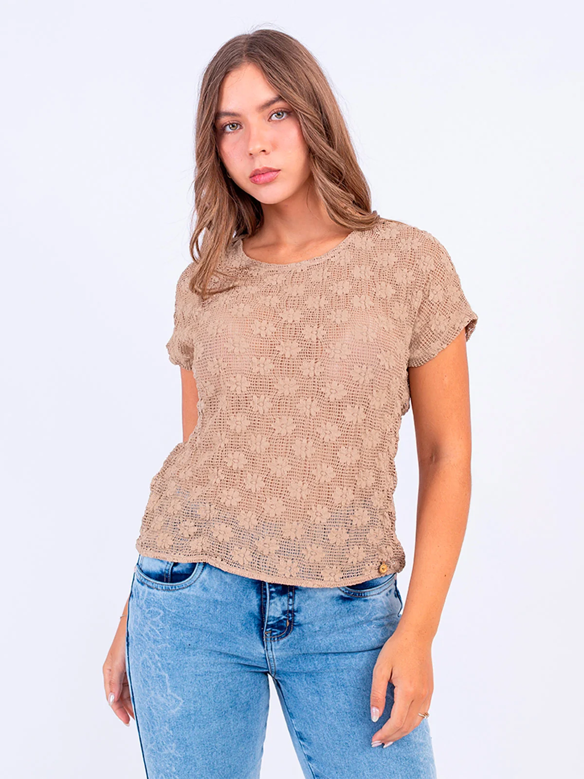 POLO MUJER SODA BLUES CAMET - 1
