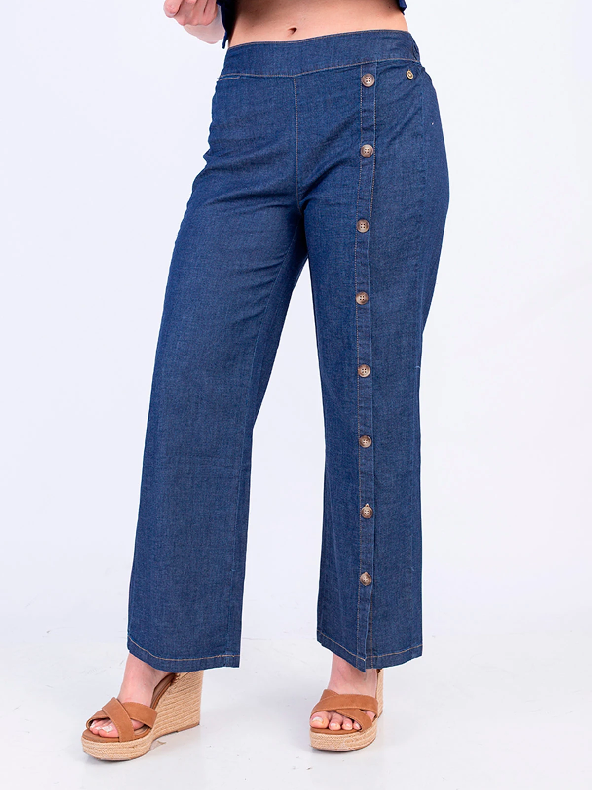 PANTALÓN ALGODÓN MUJER SODA BLUES ANUBIS - 2