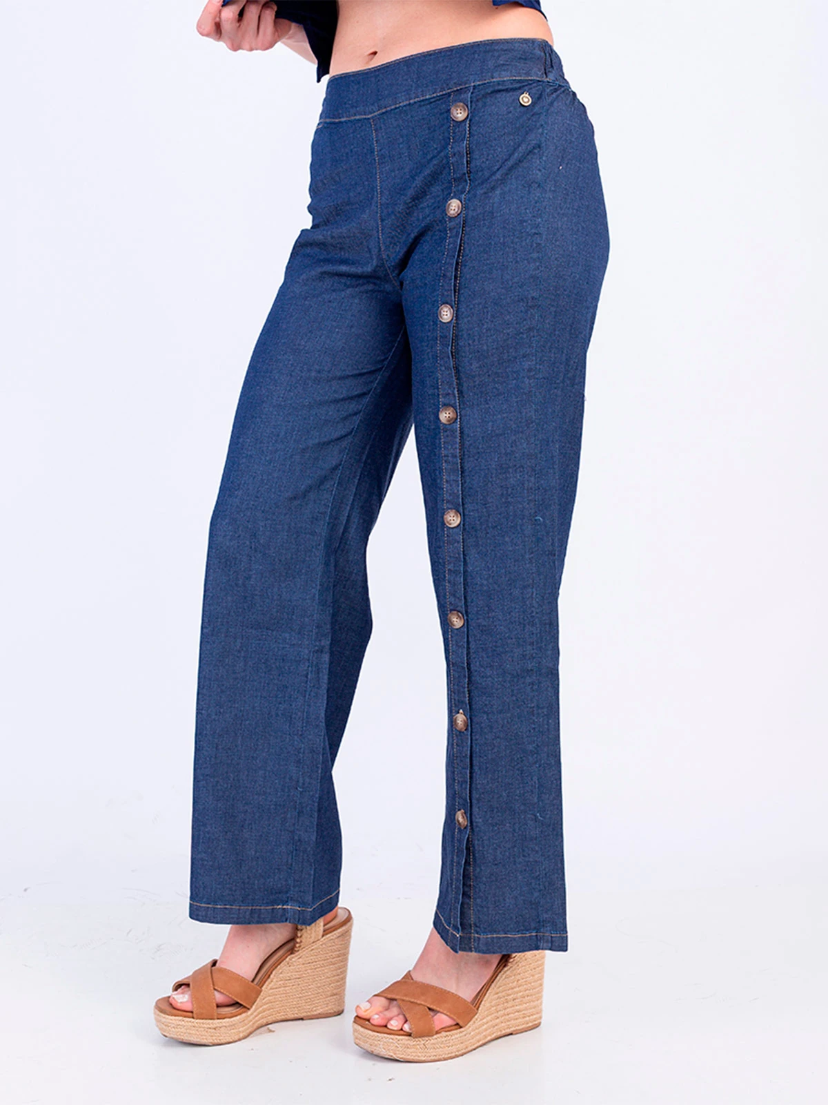 PANTALÓN ALGODÓN MUJER SODA BLUES ANUBIS - 3
