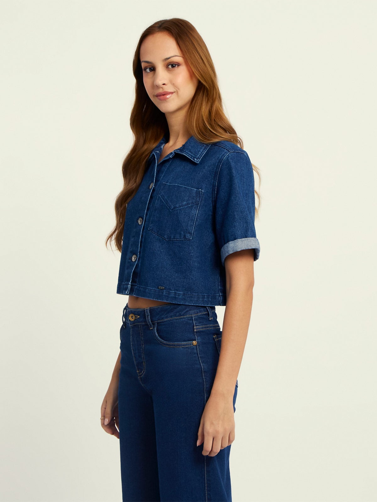 BLUSA ALGODÓN MUJER EXIT PALMA - 1