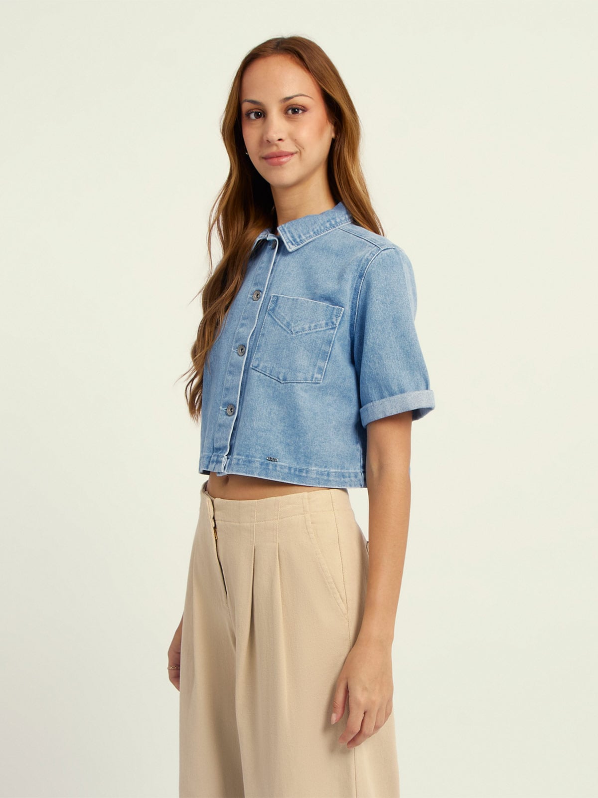 BLUSA ALGODÓN MUJER EXIT PALMA - 1