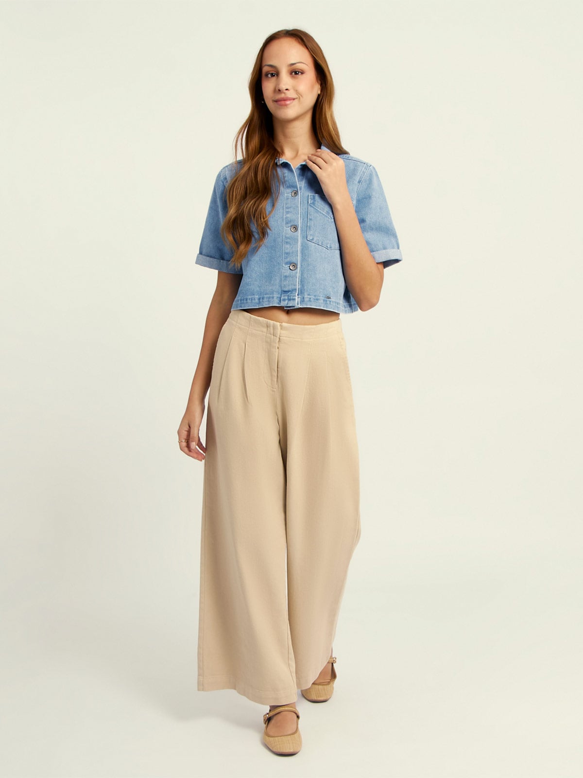 BLUSA ALGODÓN MUJER EXIT PALMA - 4