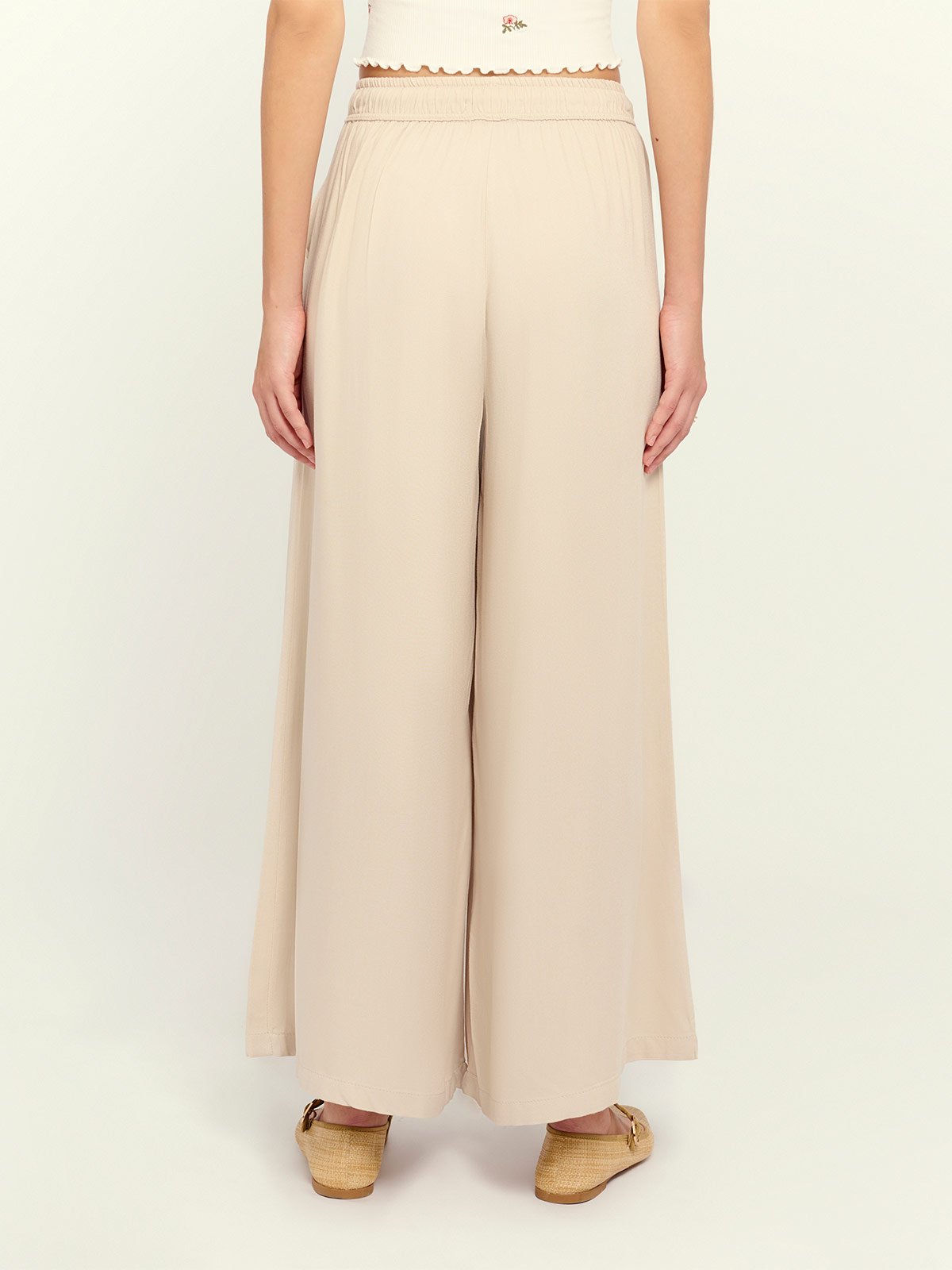 PANTALÓN WIDE LEG MUJER EXIT - 3