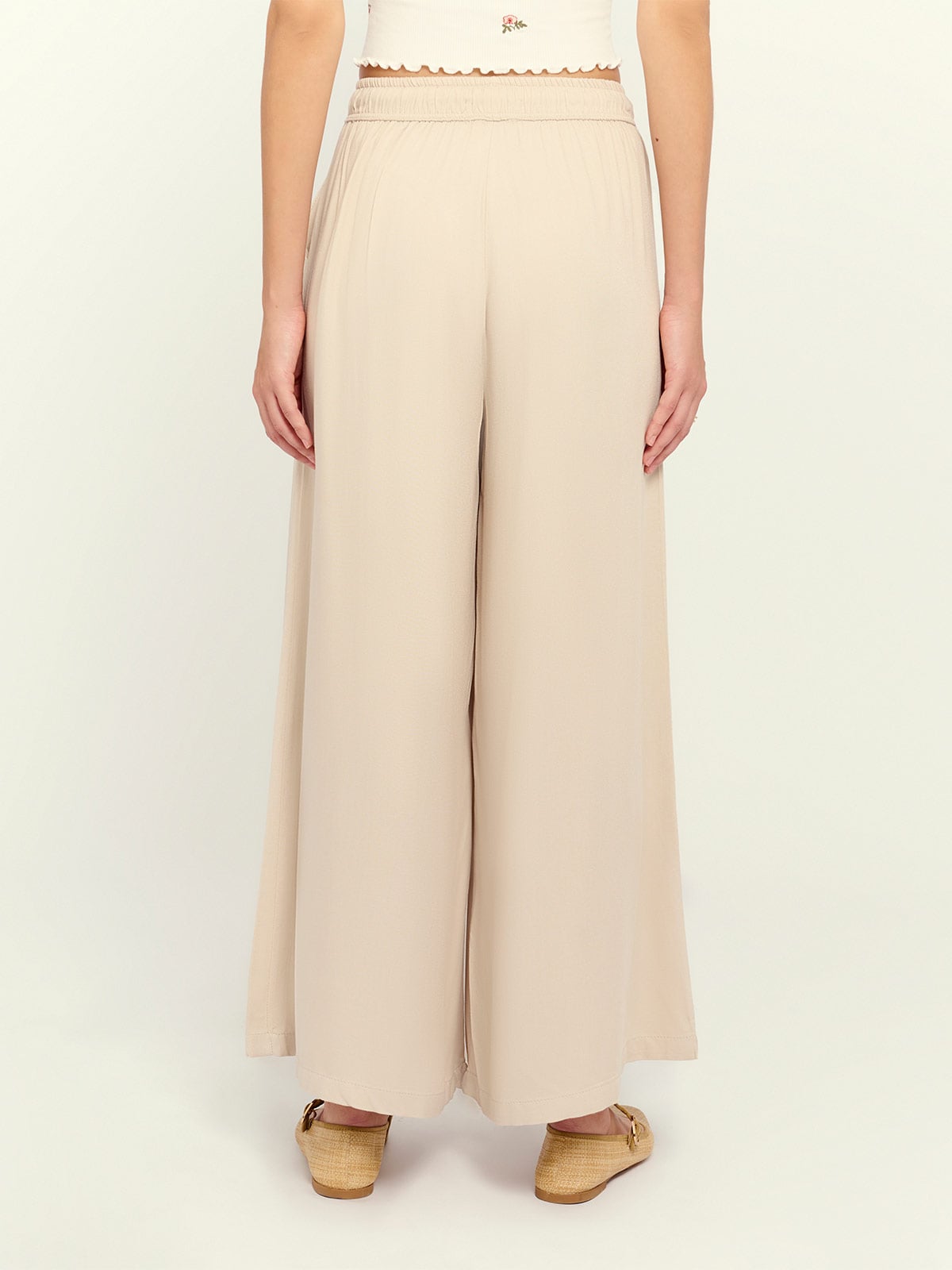 PANTALÓN WIDE LEG MUJER EXIT - 3