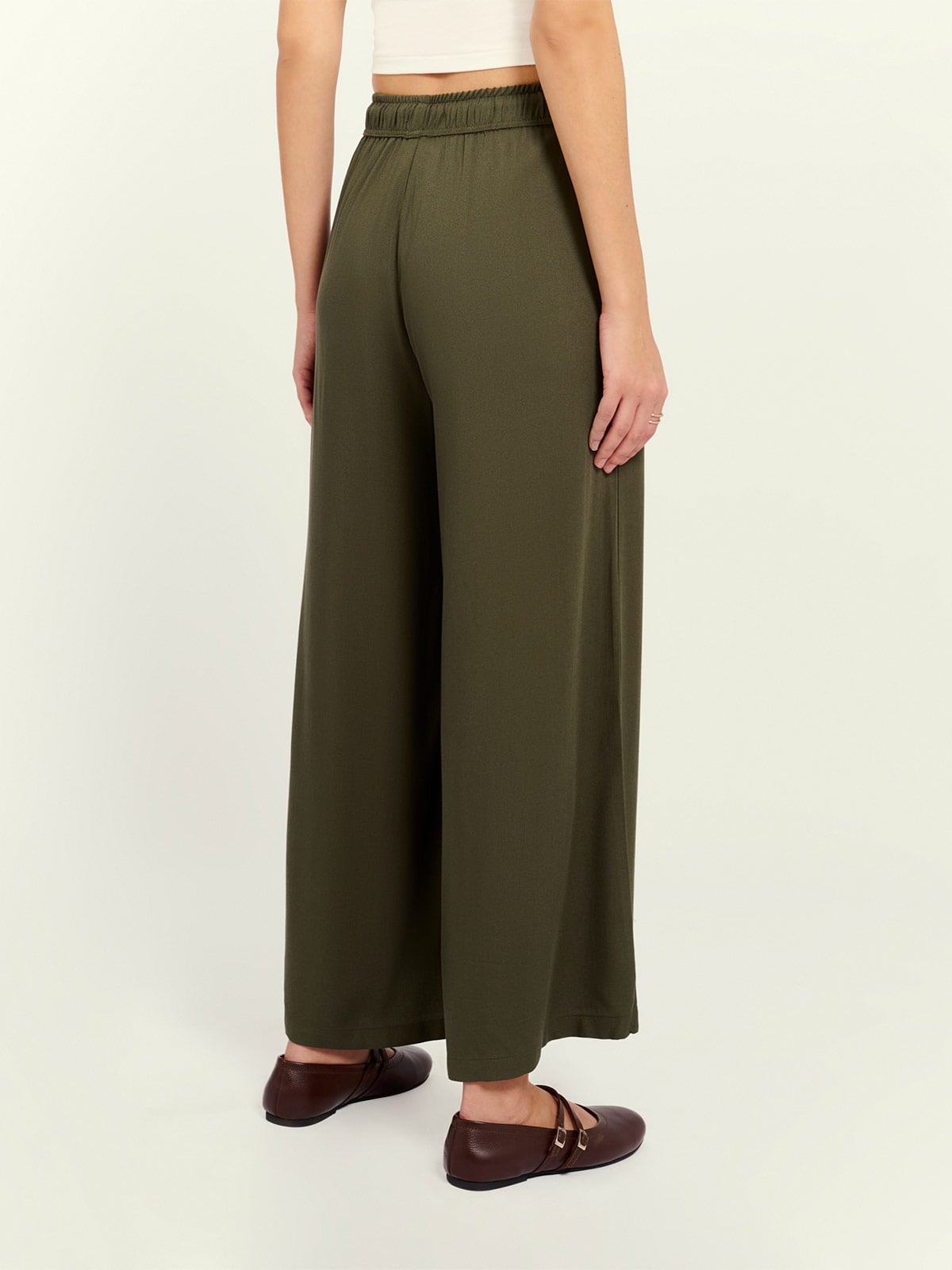 PANTALÓN WIDE LEG MUJER EXIT - 3