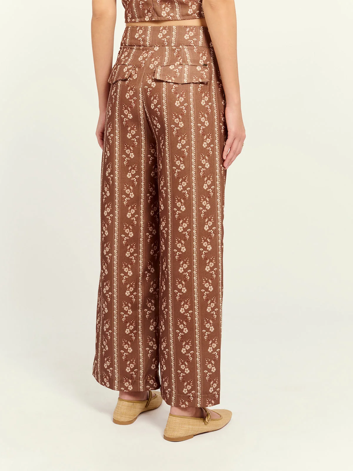 PANTALÓN WIDE LEG MUJER EXIT - 3