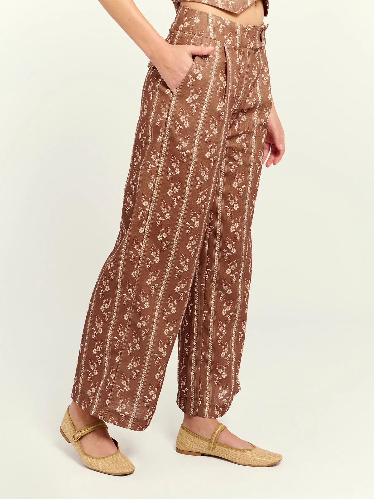 PANTALÓN WIDE LEG MUJER EXIT - 2
