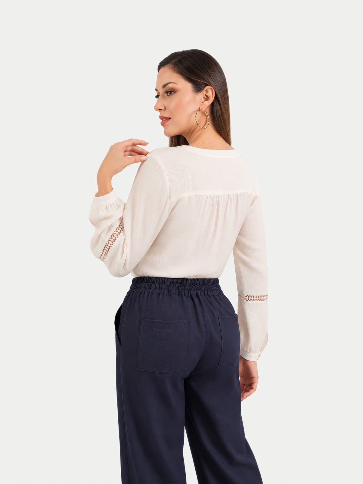 BLUSA MANGA LARGA CP MODA DE COLECCIÓN POSITANO - 3
