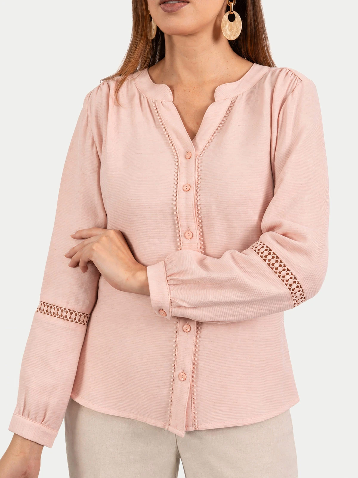BLUSA MANGA LARGA CP MODA DE COLECCIÓN POSITANO - 4