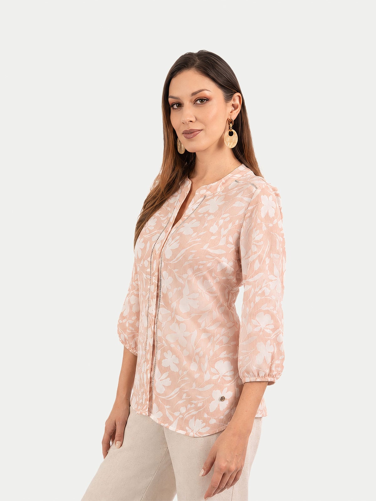 BLUSA MANGA 3/4 MUJER CP MODA DE COLECCIÓN SIRMIONE - 2