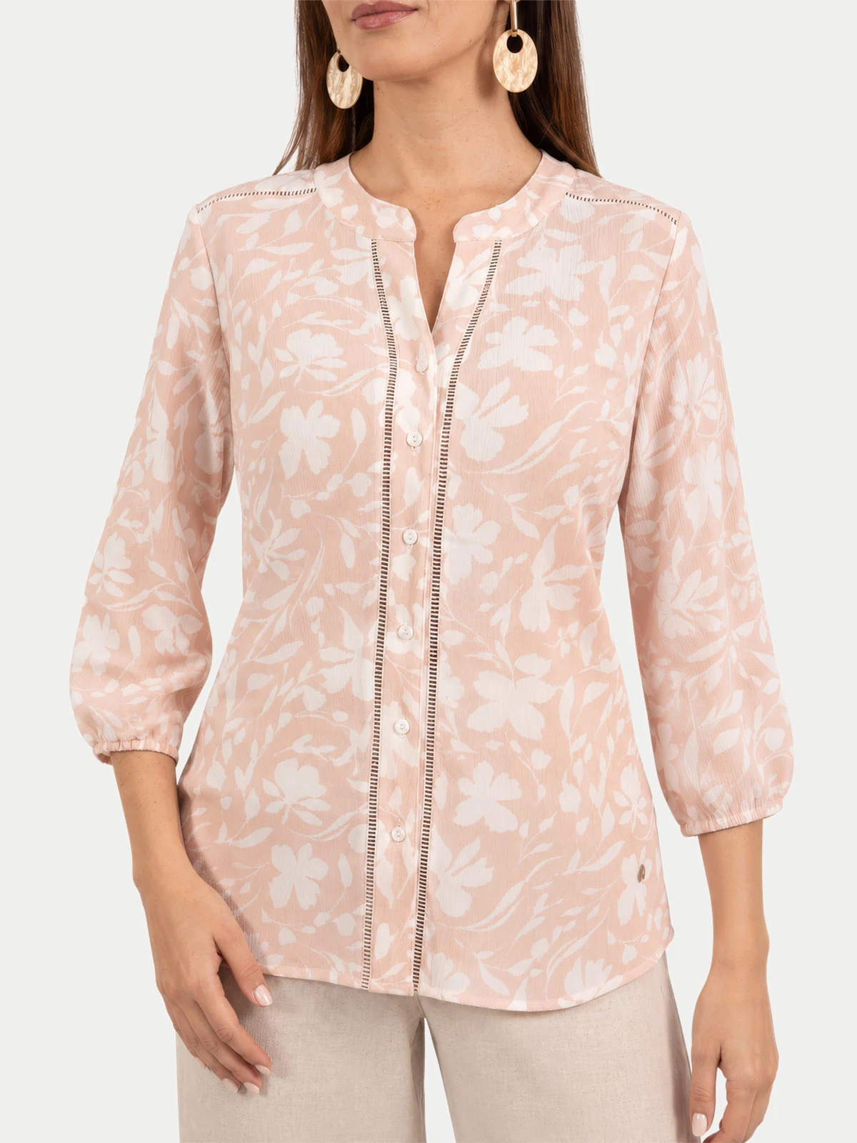 BLUSA MANGA 3/4 MUJER CP MODA DE COLECCIÓN SIRMIONE - 4