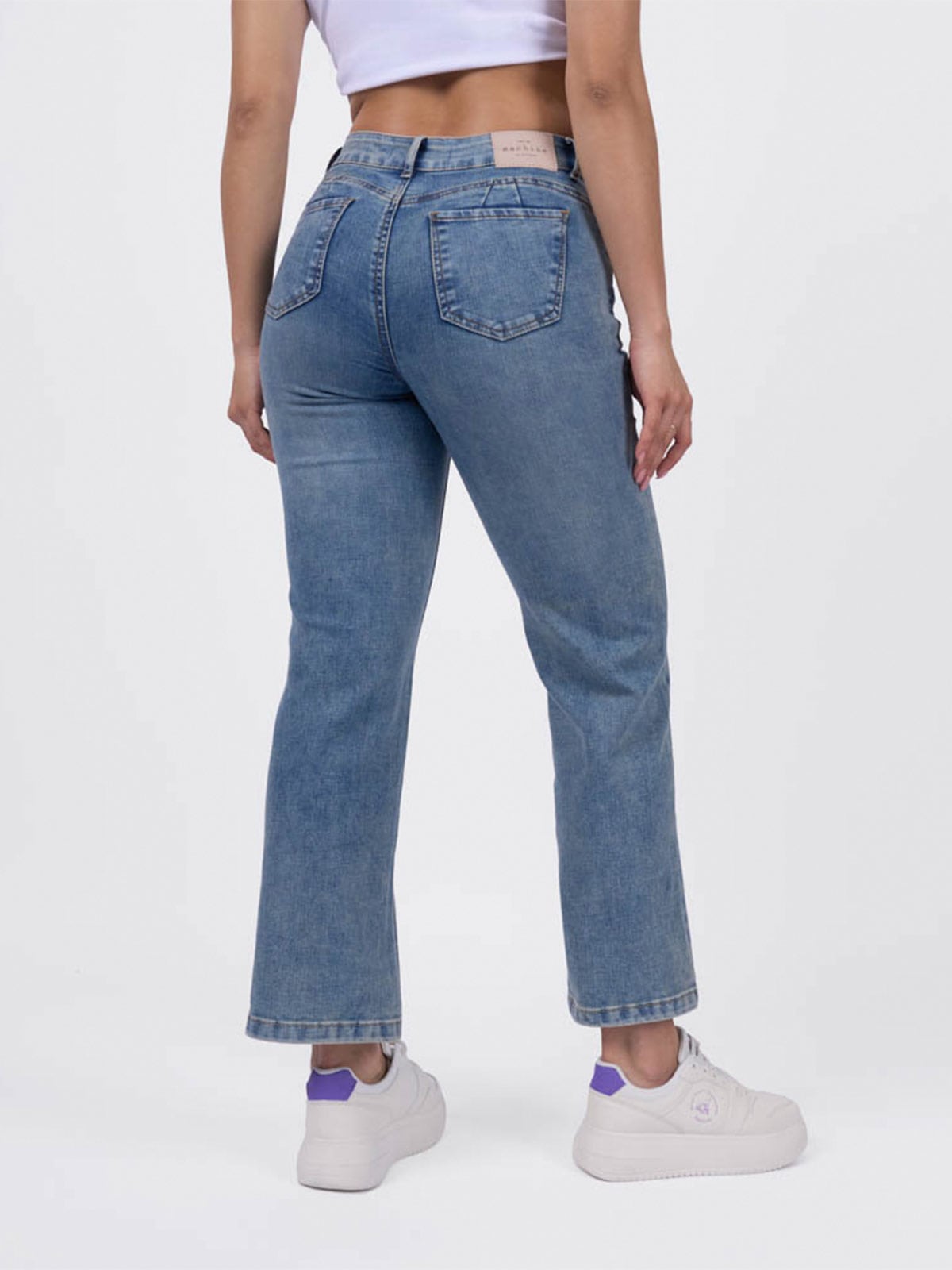 JEANS RECTO MUJER MACHINE RAIDA - 3