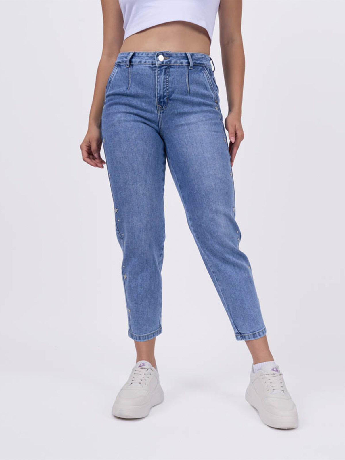 JEANS SLOUCHY MUJER MACHINE STHER - 2
