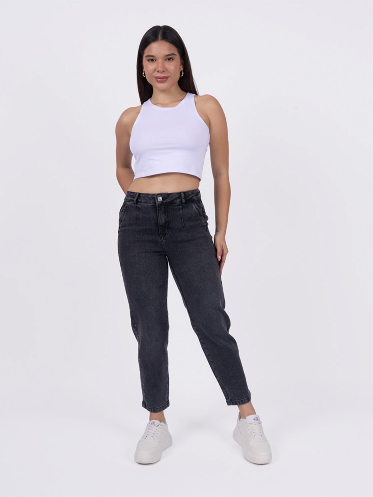 JEANS SLOUCHY MUJER MACHINE STHER - 1