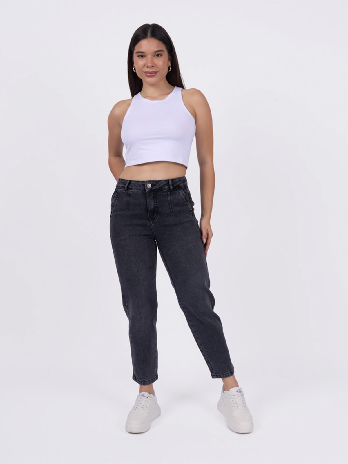 JEANS SLOUCHY MUJER MACHINE STHER - 1