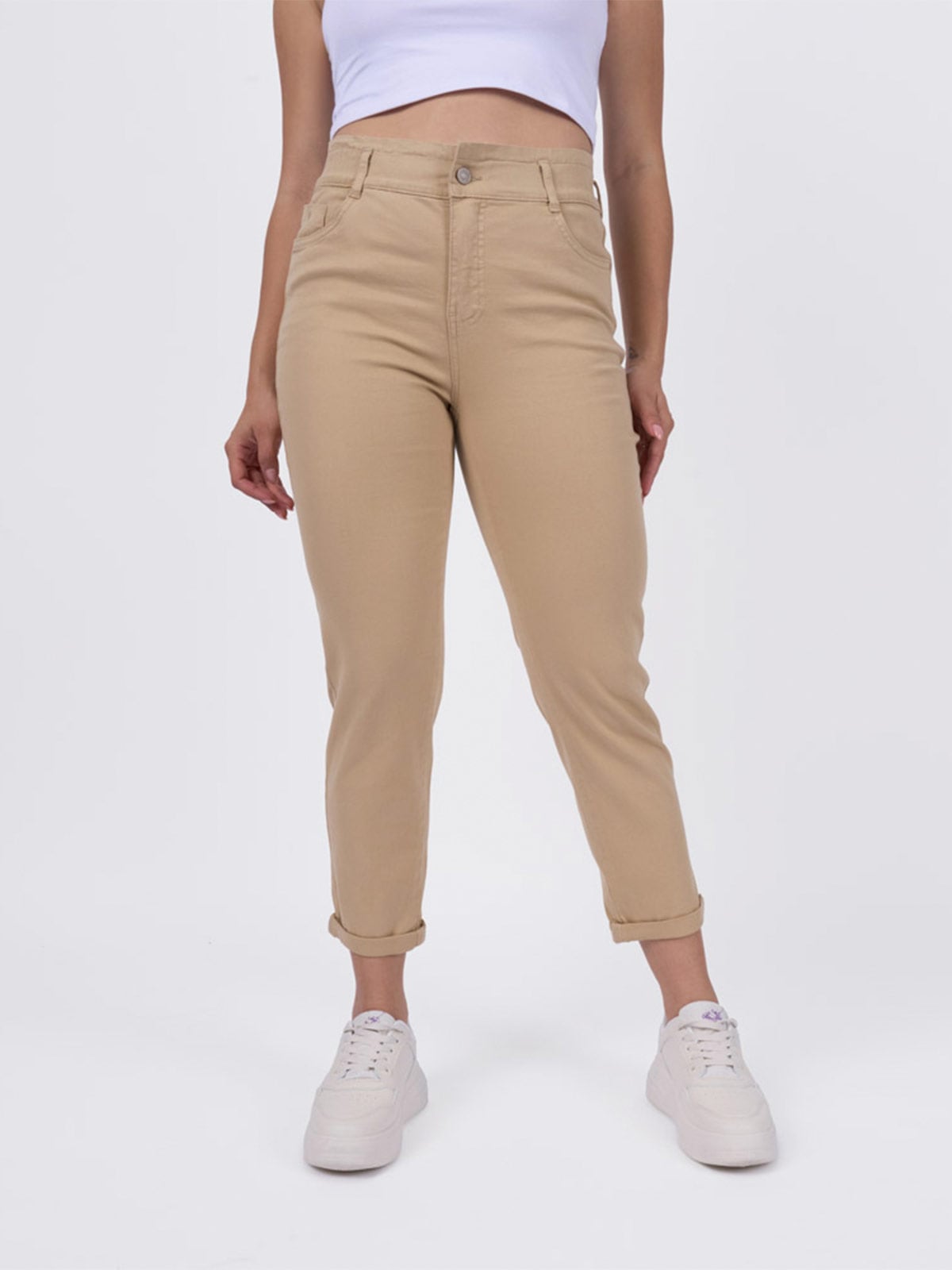 PANTALÓN SKINNY ALGODÓN MUJER PEIPER - 2