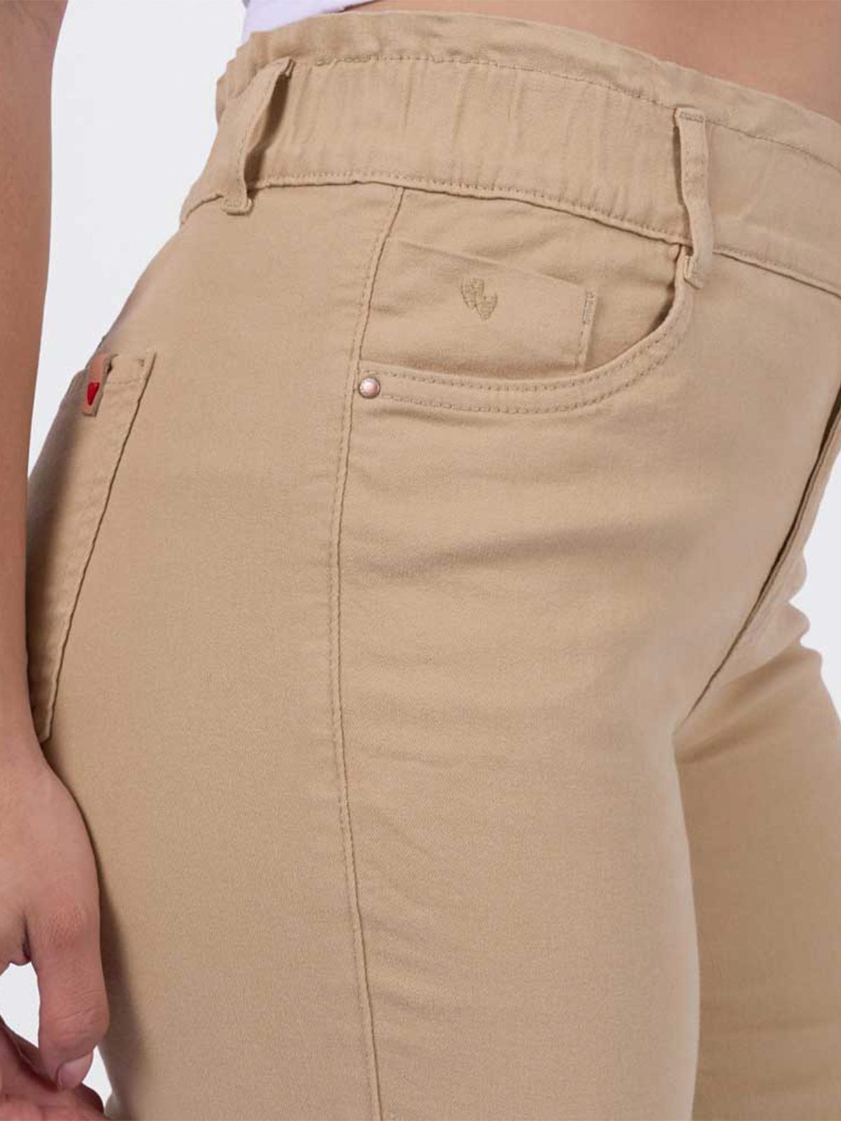 PANTALÓN SKINNY ALGODÓN MUJER PEIPER - 4