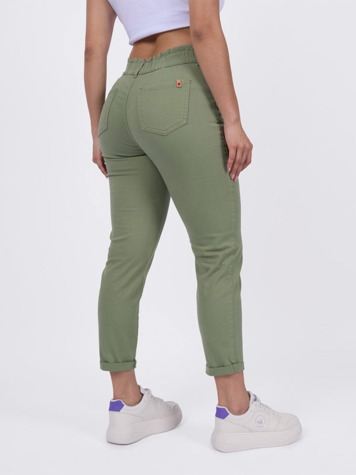 PANTALÓN SKINNY ALGODÓN MUJER PEIPER - 3