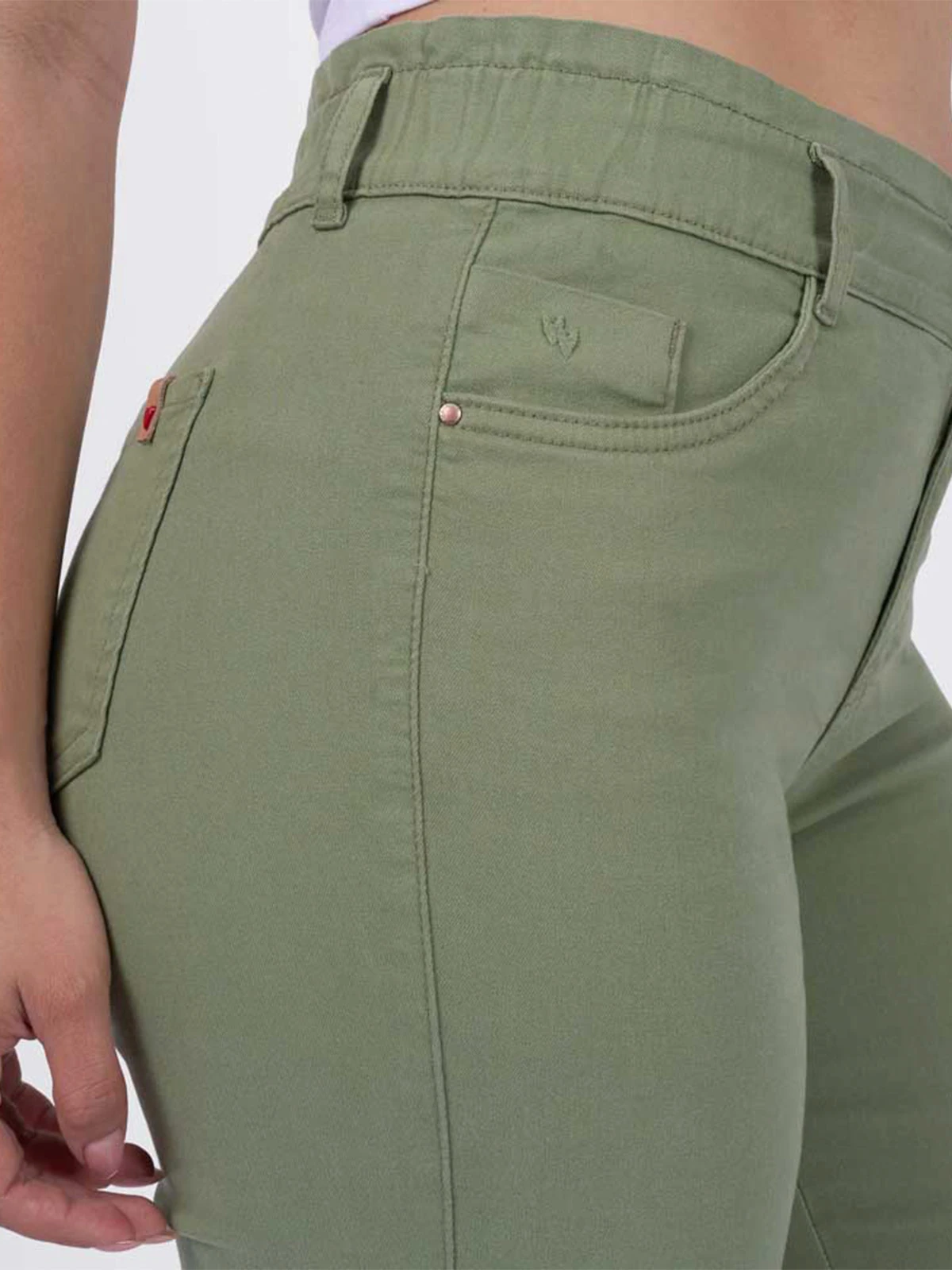 PANTALÓN SKINNY ALGODÓN MUJER PEIPER - 4