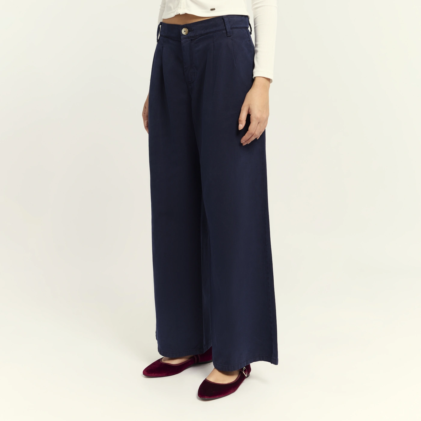 PANTALÓN WIDE LEG MUJER EXIT JENEL - 3