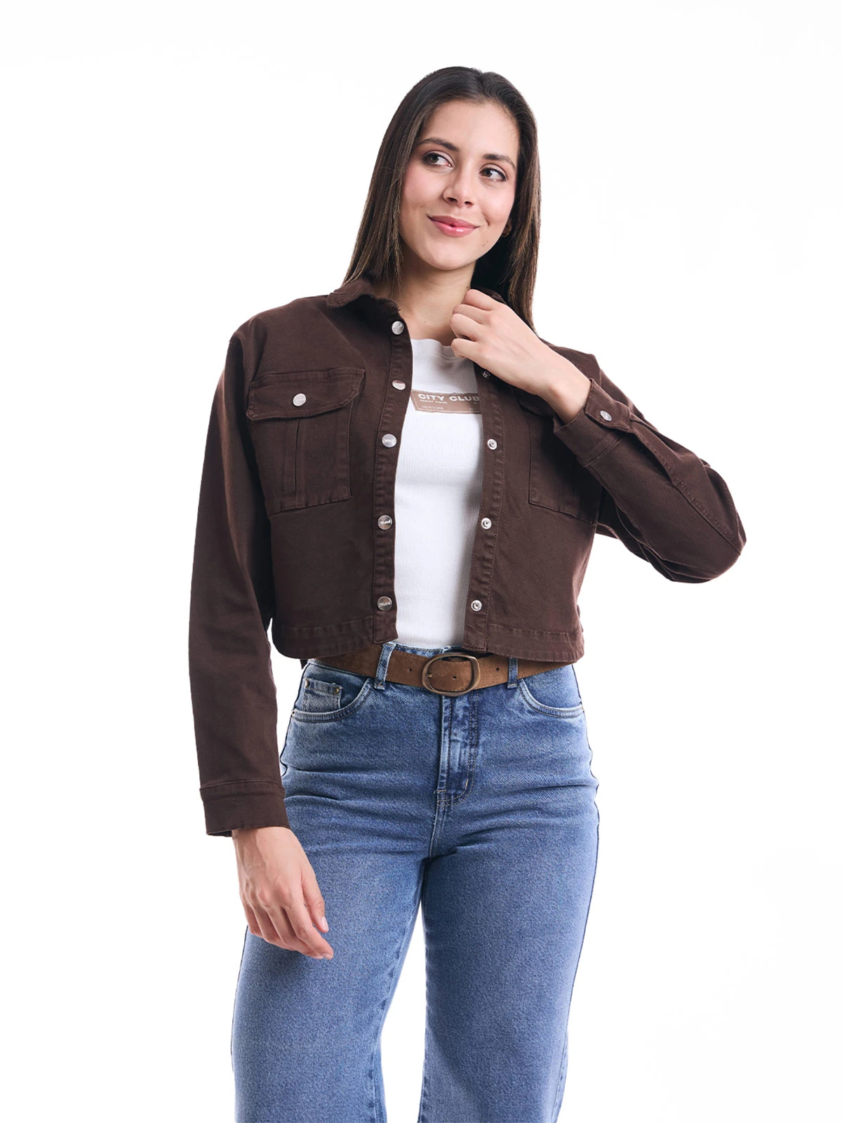 CASACA MUJER METAL JEANS SULY - 1