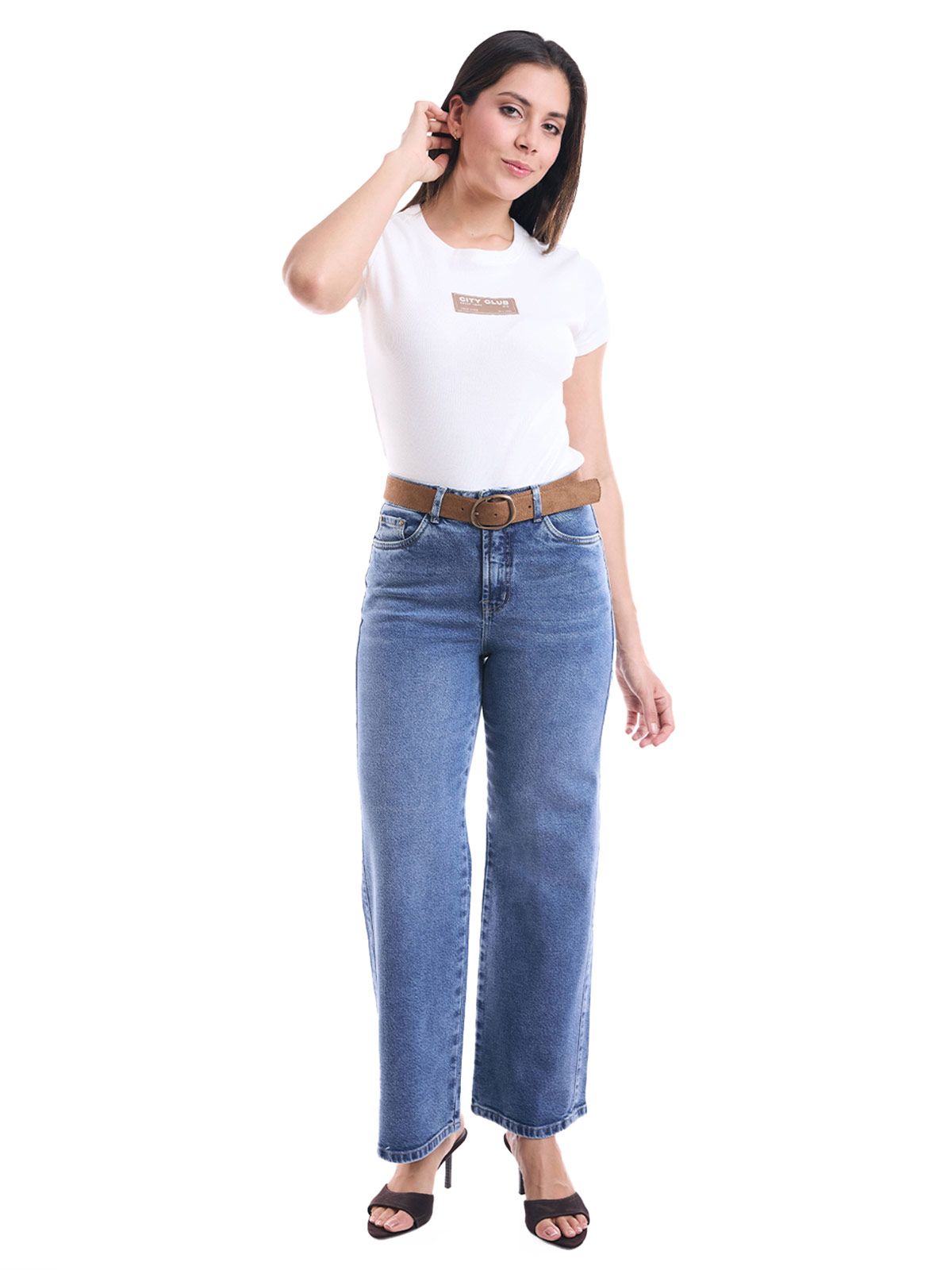 JEAN WIDELEG MUJER METAL JEANS DEISY - 1