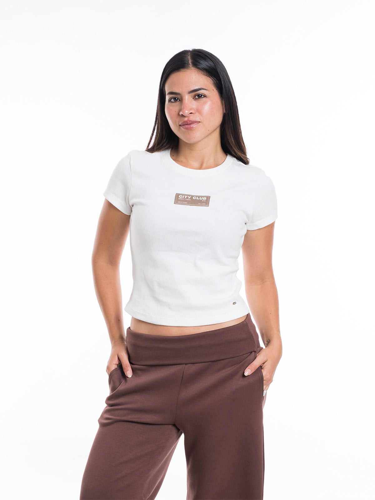 POLO ALGODÓN MANGA CORTA MUJER METAL JEANS MARA - 2