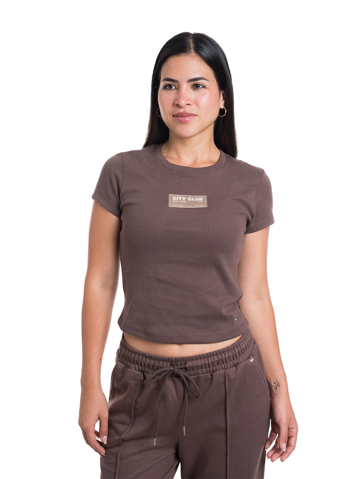 POLO ALGODÓN MANGA CORTA MUJER METAL JEANS MARA - 1